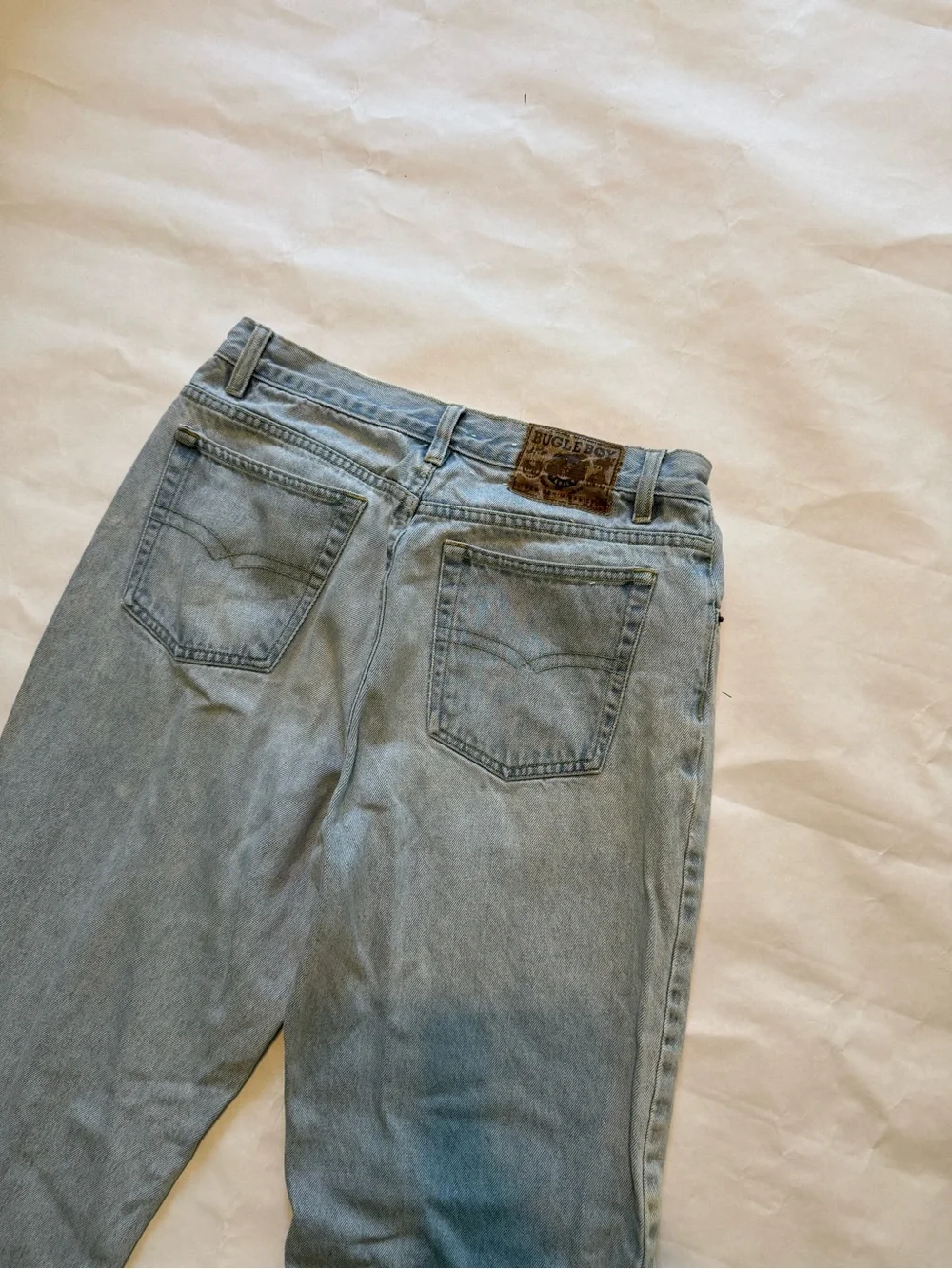 Bugle Boy Light Blue Relaxed Jeans